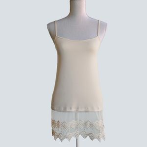 Grace & Lace Pointed Lace Top Extender